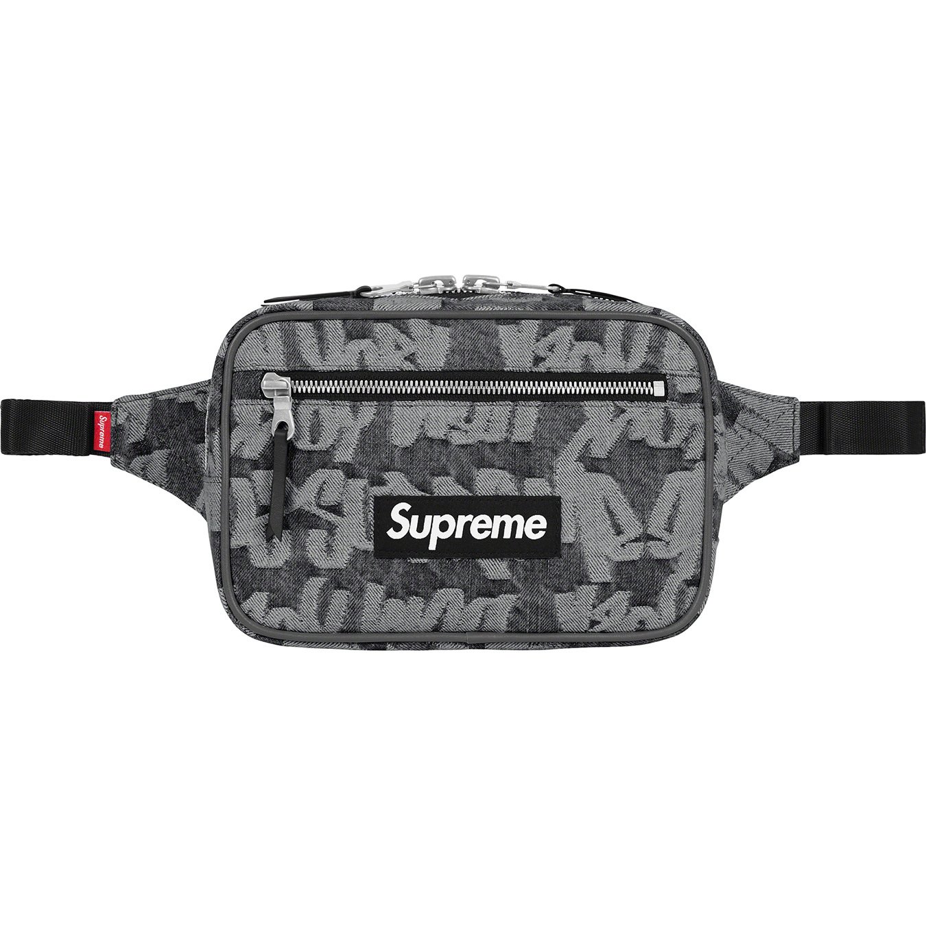 Supreme Waist Bag Red w Black Strap