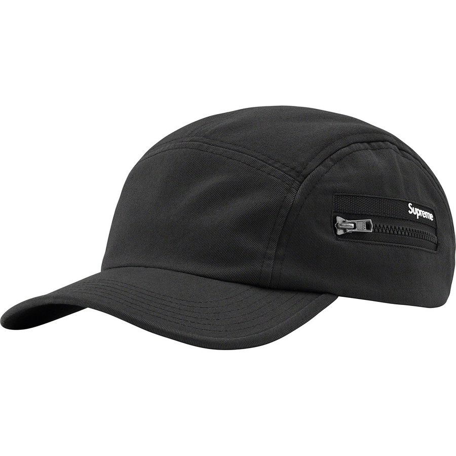 Details on Zip Pocket Camp Cap Black from spring summer
                                                    2022 (Price is $48)