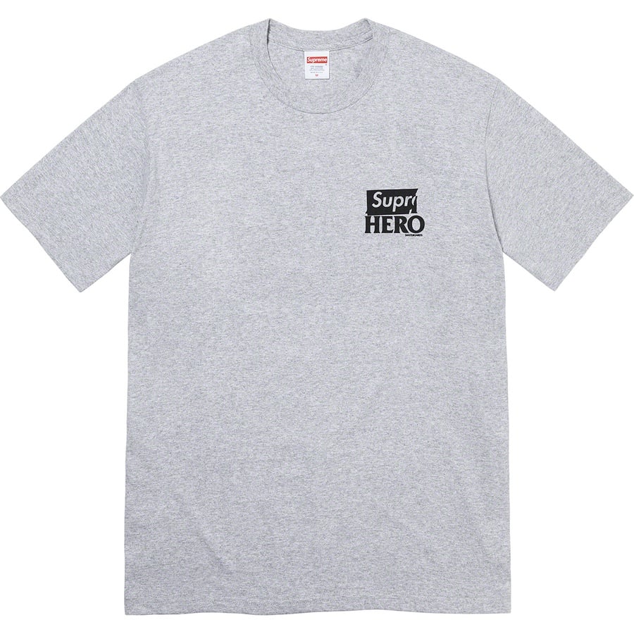 Supreme Supreme ANTIHERO Dog Tee (SS22) - Heather Grey - $44