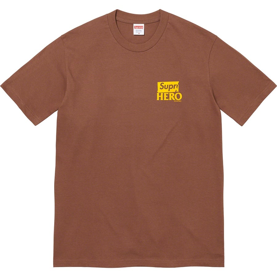 Details on Supreme ANTIHERO Dog Tee Brown from spring summer
                                                    2022 (Price is $44)