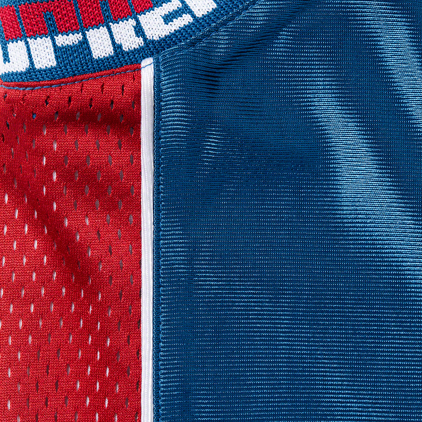 New SUPREME Red And Blue Reversible Basketball Jersey