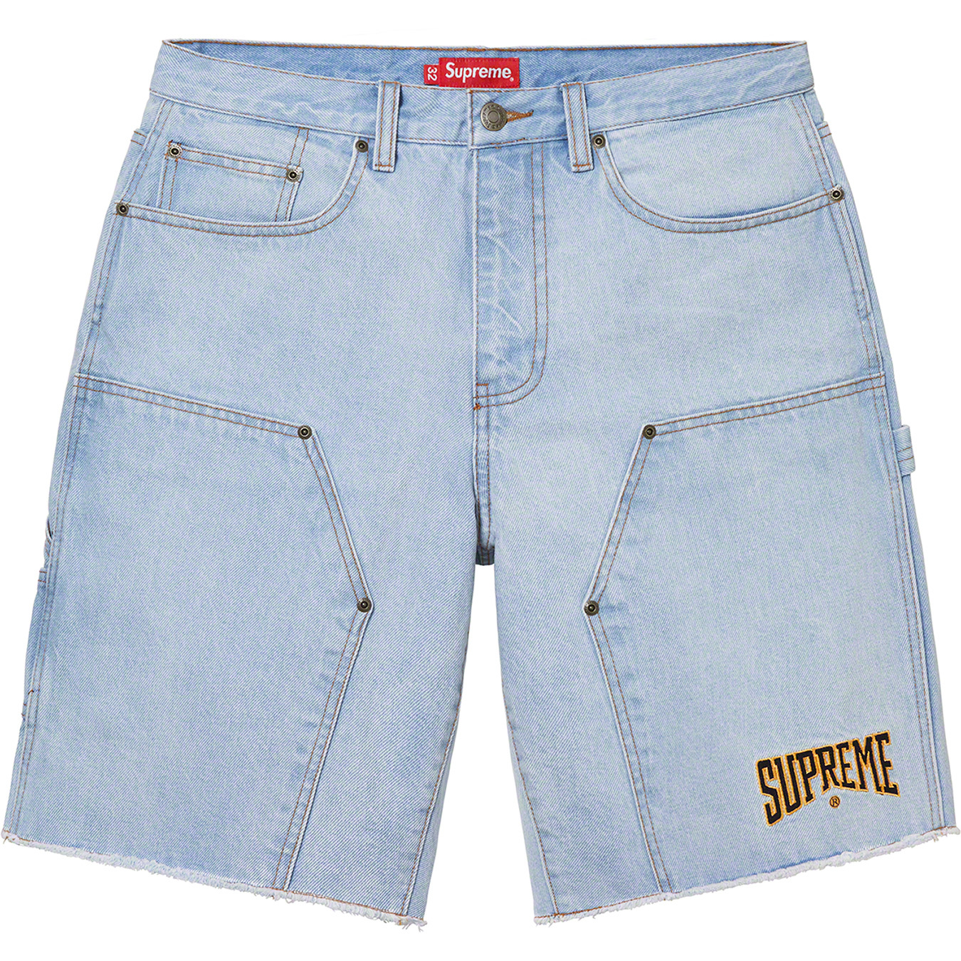 Cutoff Double Knee Denim Painter Short - spring summer 2022 - Supreme