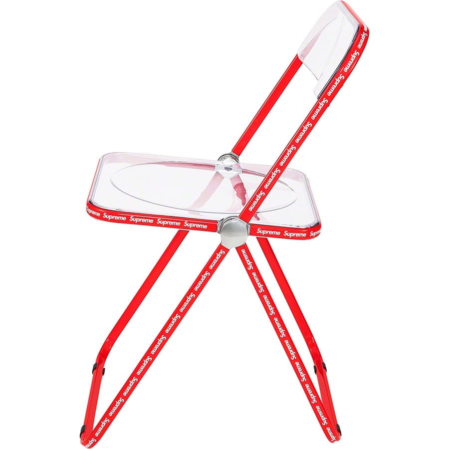 Details on Supreme Anonima Castelli Plia Chair Red from spring summer
                                                    2022 (Price is $348)