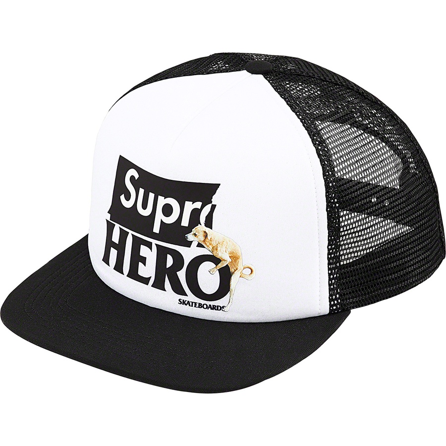 Details on Supreme ANTIHERO Mesh Back 5-Panel Black from spring summer
                                                    2022 (Price is $46)