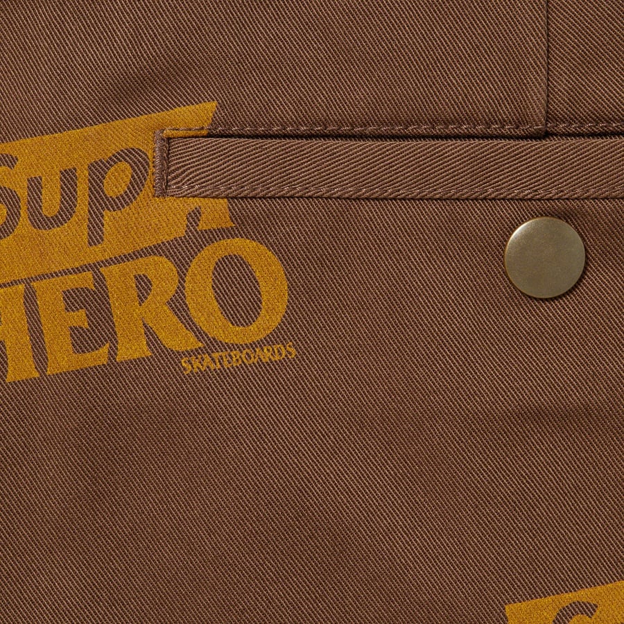 Details on Supreme ANTIHERO Work Pant Brown from spring summer
                                                    2022 (Price is $138)