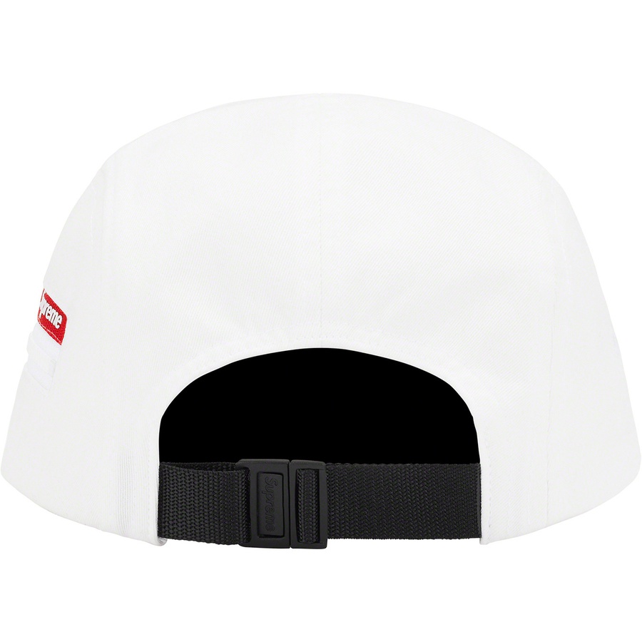 Details on Zip Pocket Camp Cap White from spring summer
                                                    2022 (Price is $48)