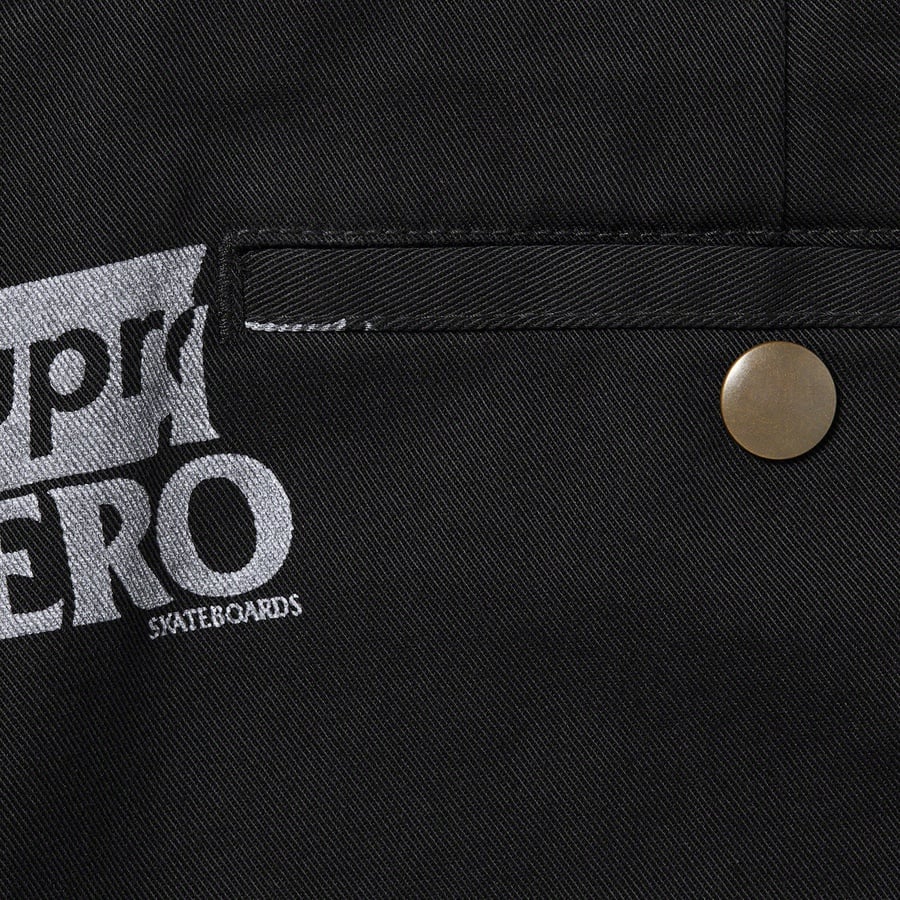 Details on Supreme ANTIHERO Work Pant Black from spring summer
                                                    2022 (Price is $138)