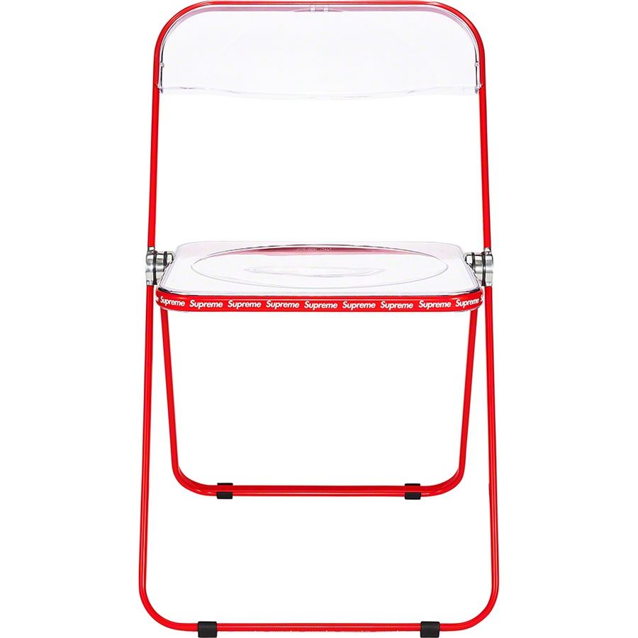 Details on Supreme Anonima Castelli Plia Chair Red from spring summer
                                                    2022 (Price is $348)