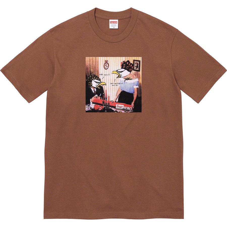 Details on Supreme ANTIHERO Curbs Tee Brown from spring summer
                                                    2022 (Price is $44)