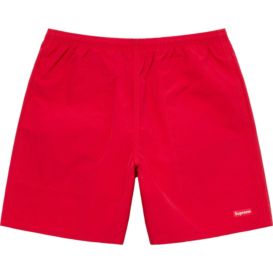 Details on Nylon Water Short Red from spring summer 2022 (Price is $110)