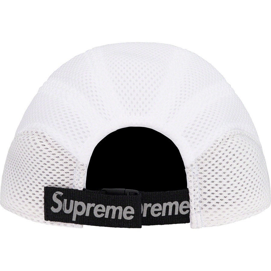 Details on Supreme Nike Shox Running Hat White from spring summer 2022 (Price is $48)