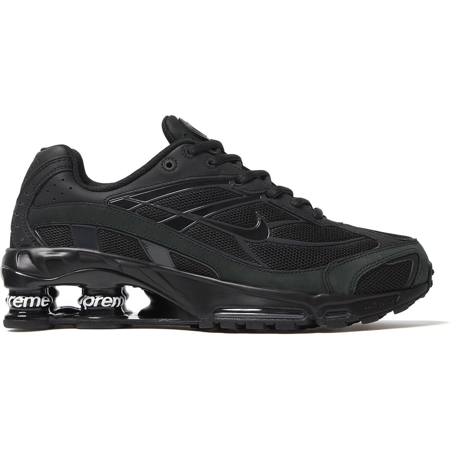 Details on Supreme Nike Shox Ride 2 Black from spring summer
                                                    2022 (Price is $188)