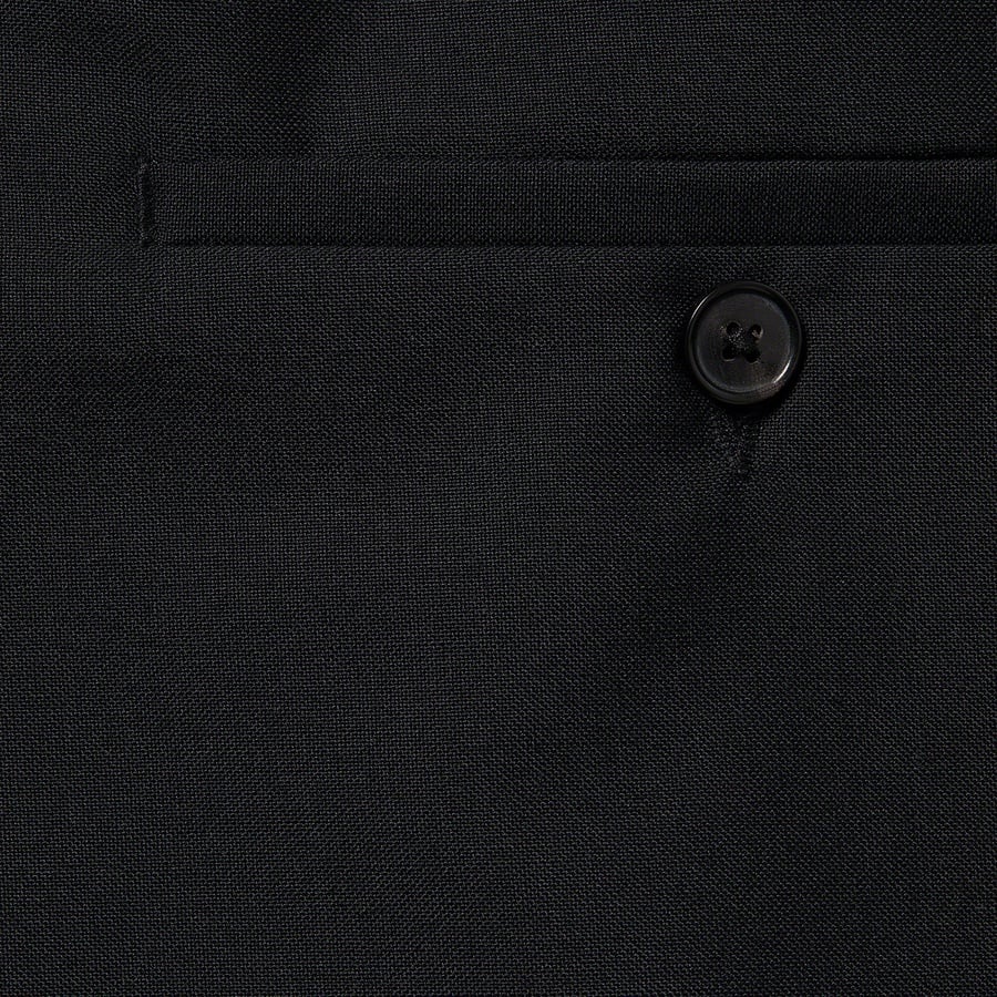 Details on Pleated Trouser Black from spring summer
                                                    2022 (Price is $168)