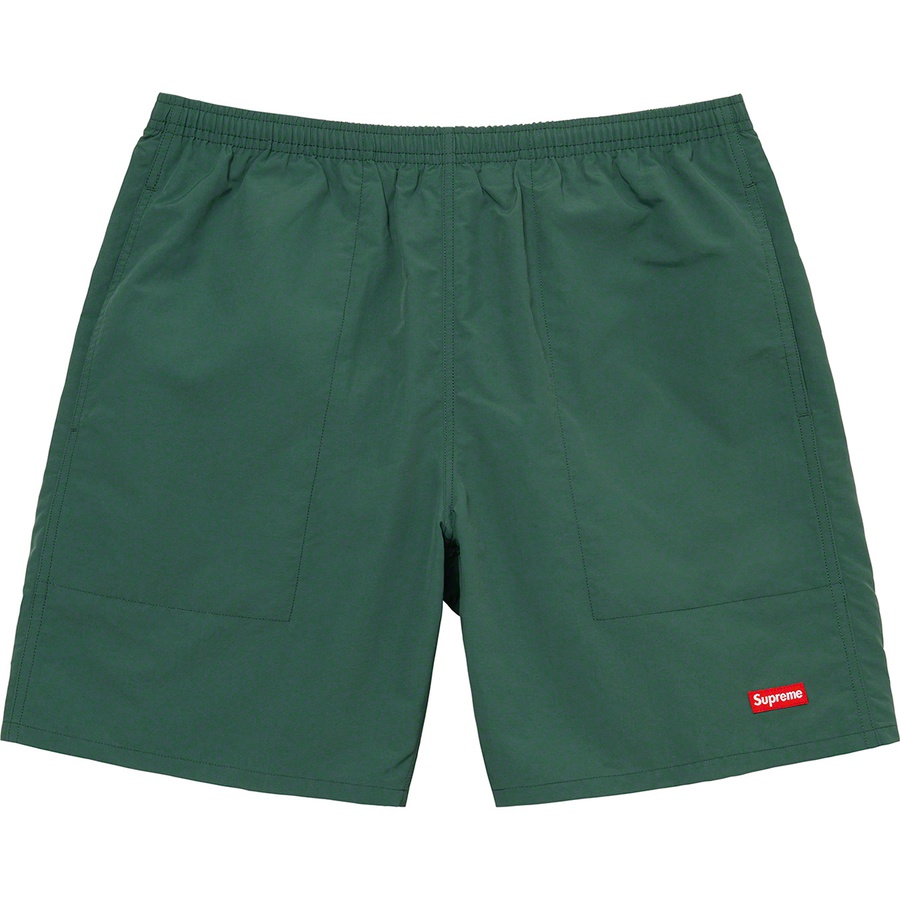 Details on Nylon Water Short Dark Green from spring summer
                                                    2022 (Price is $110)