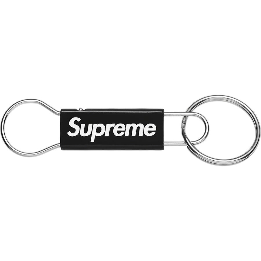 Supreme Clip Keychain (SS22) - Black - $28