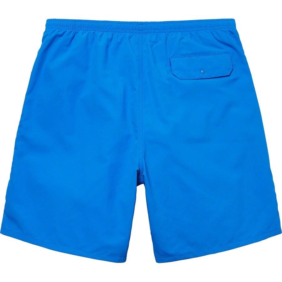 Details on Nylon Water Short Blue from spring summer 2022 (Price is $110)