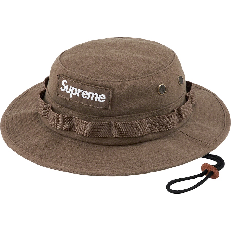 Details on Military Boonie Brown from spring summer 2022 (Price is $60)