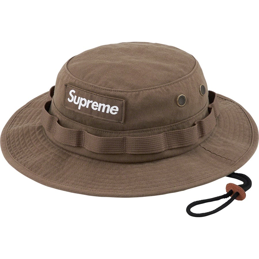 Details on Military Boonie Brown from spring summer
                                                    2022 (Price is $60)