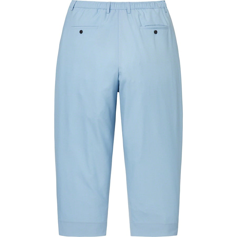 Details on Pleated Trouser Slate Blue from spring summer
                                                    2022 (Price is $168)