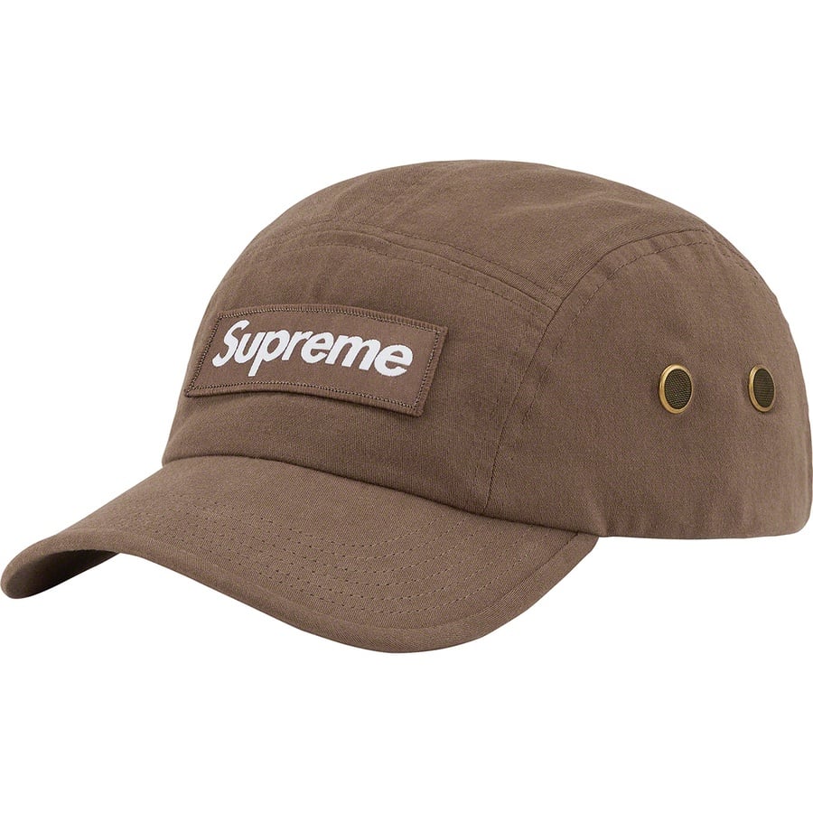 Details on Military Camp Cap Brown from spring summer
                                                    2022 (Price is $48)