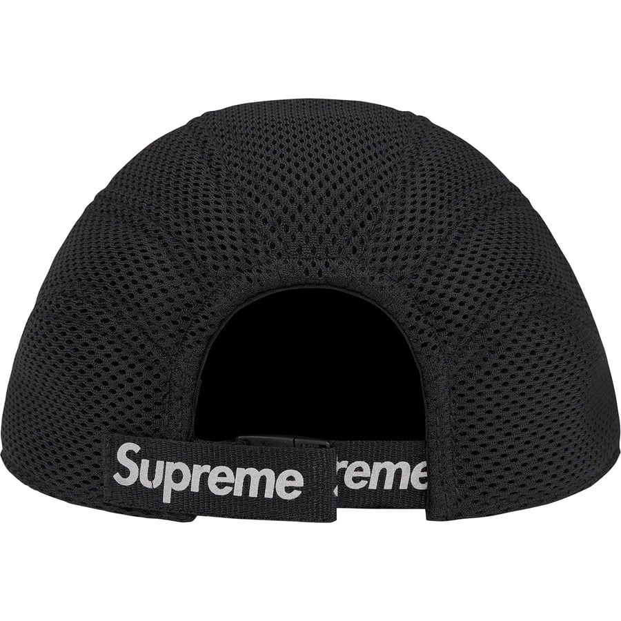 Details on Supreme Nike Shox Running Hat Black from spring summer
                                                    2022 (Price is $48)