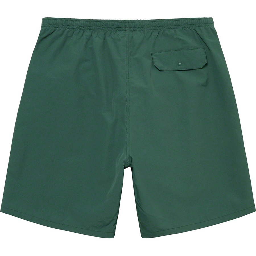 Details on Nylon Water Short Dark Green from spring summer
                                                    2022 (Price is $110)