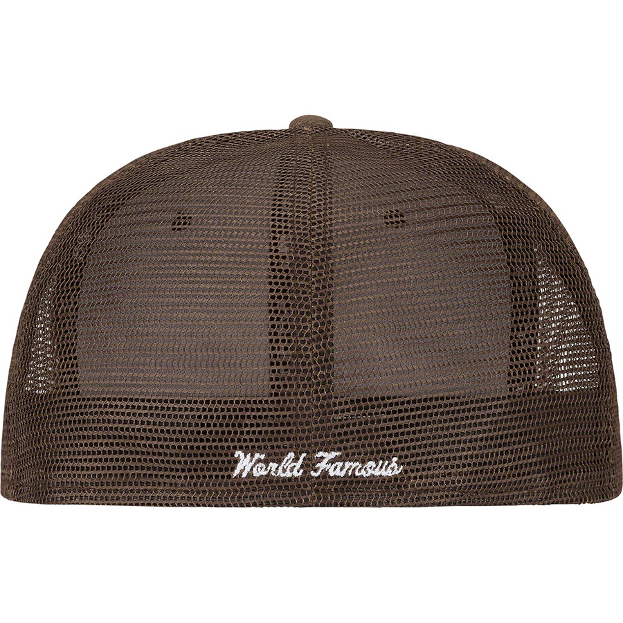 Details on Box Logo Mesh Back New Era Brown from spring summer
                                                    2022 (Price is $48)