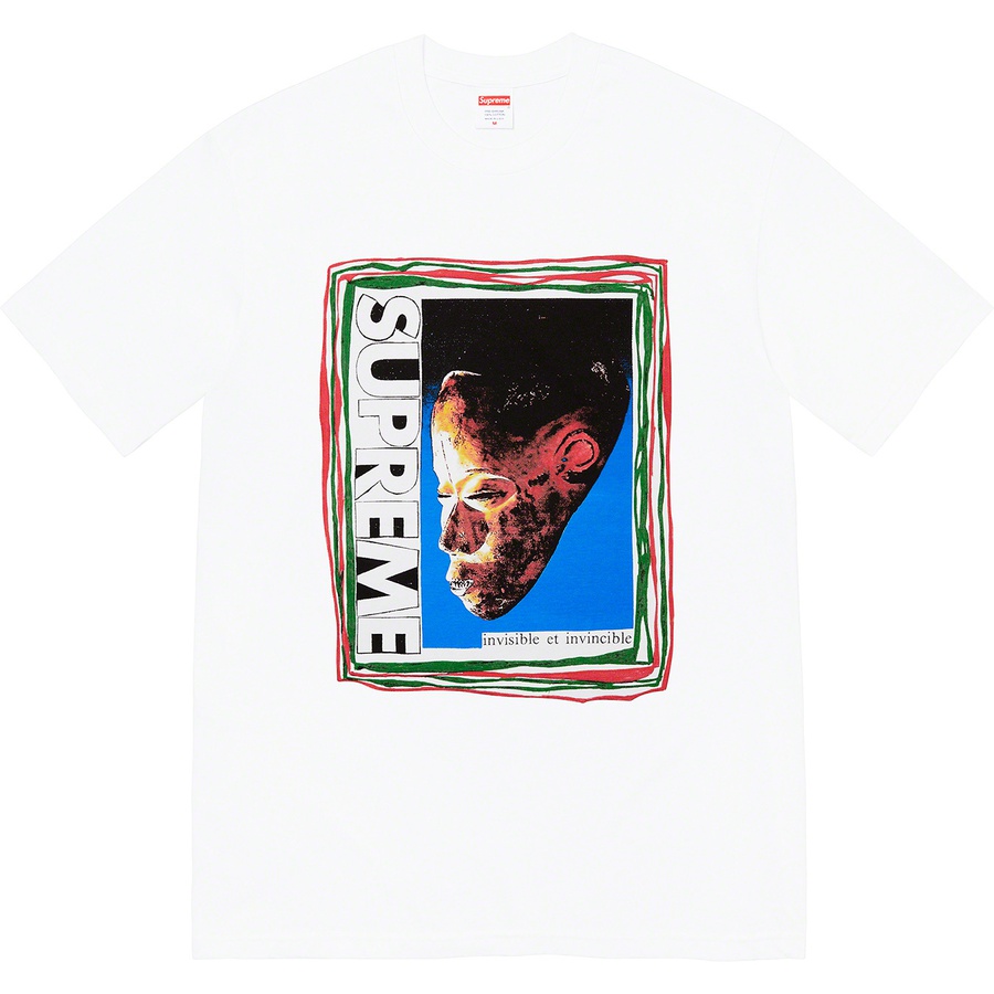 Details on Mask Tee White from spring summer 2022 (Price is $40)