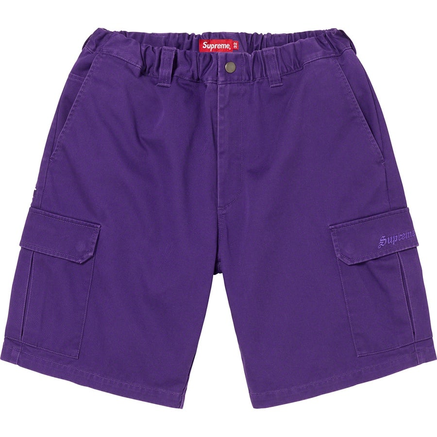 Details on Cargo Work Short Purple from spring summer 2022 (Price is $128)