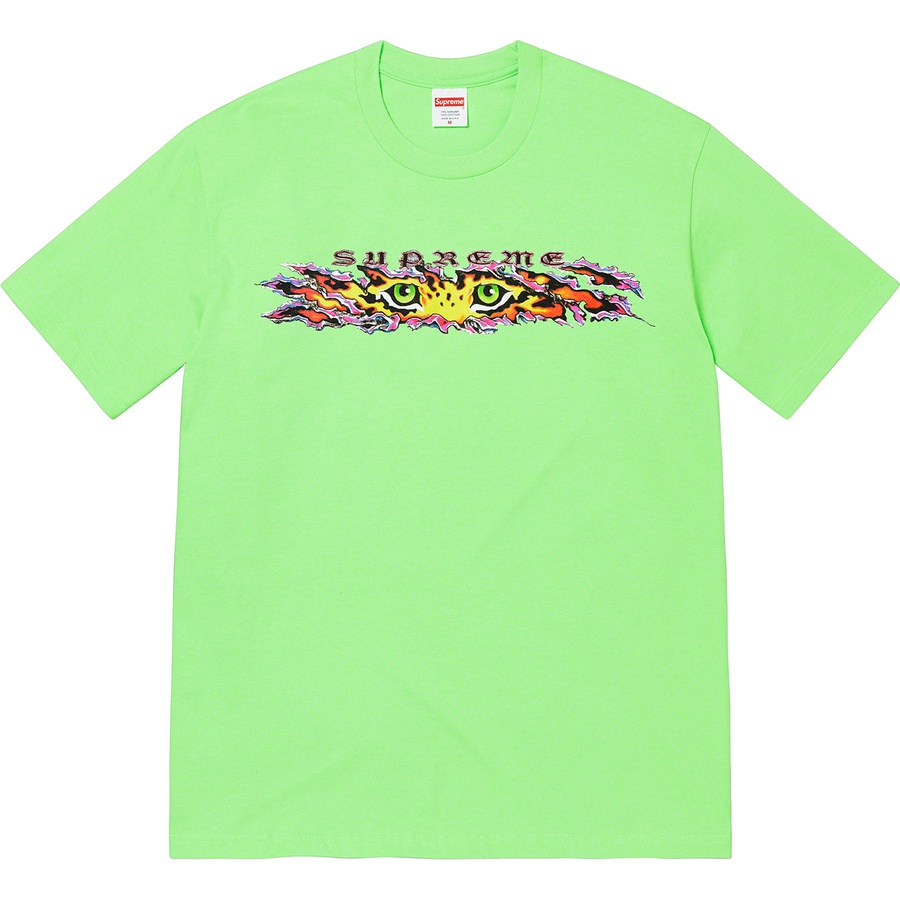 Details on Eyes Tee Lime from spring summer 2022 (Price is $40)