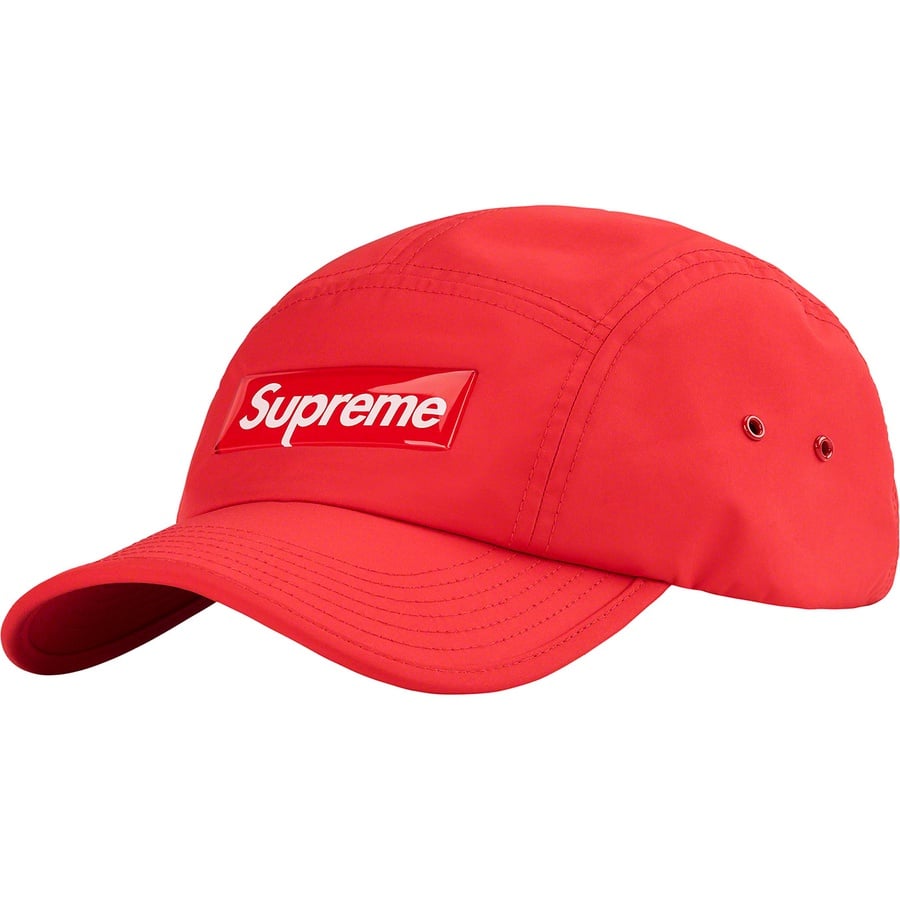 Details on Inset Gel Camp Cap Red from spring summer
                                                    2022 (Price is $54)