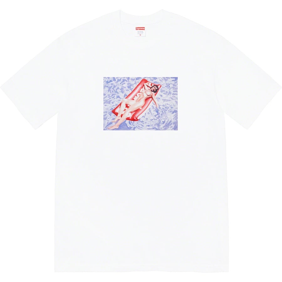 Details on Float Tee White from spring summer
                                                    2022 (Price is $40)