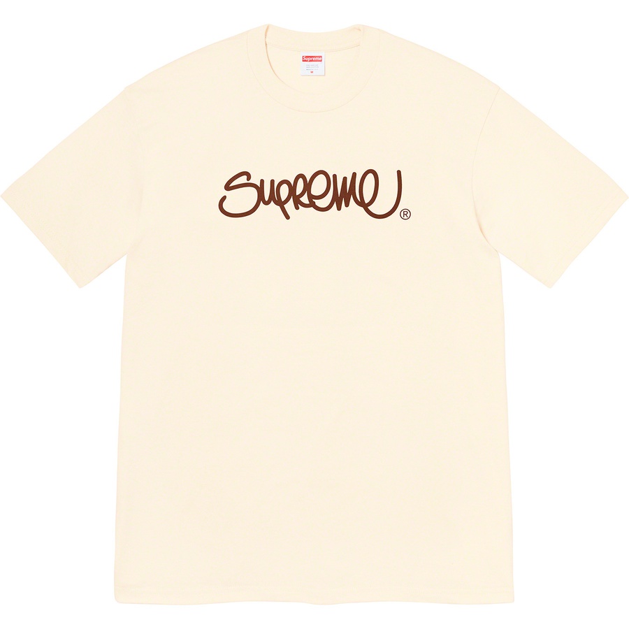 Details on Handstyle Tee Natural from spring summer 2022 (Price is $40)