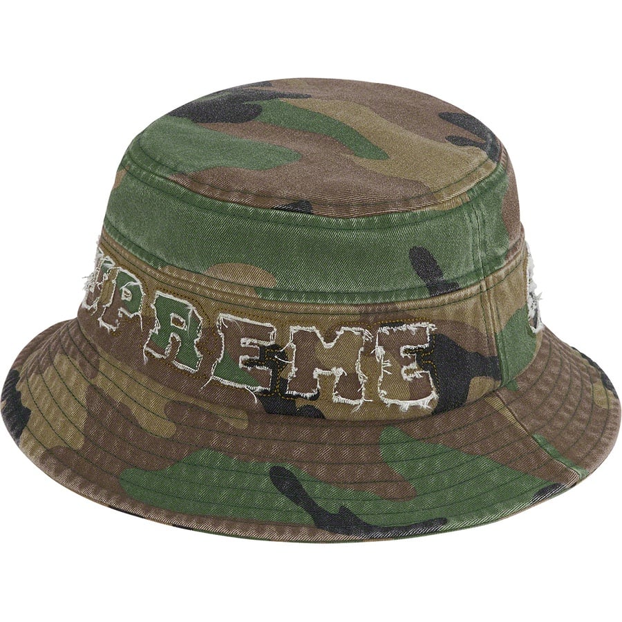 Supreme Cutout Crusher (SS22) - Woodland Camo - $58