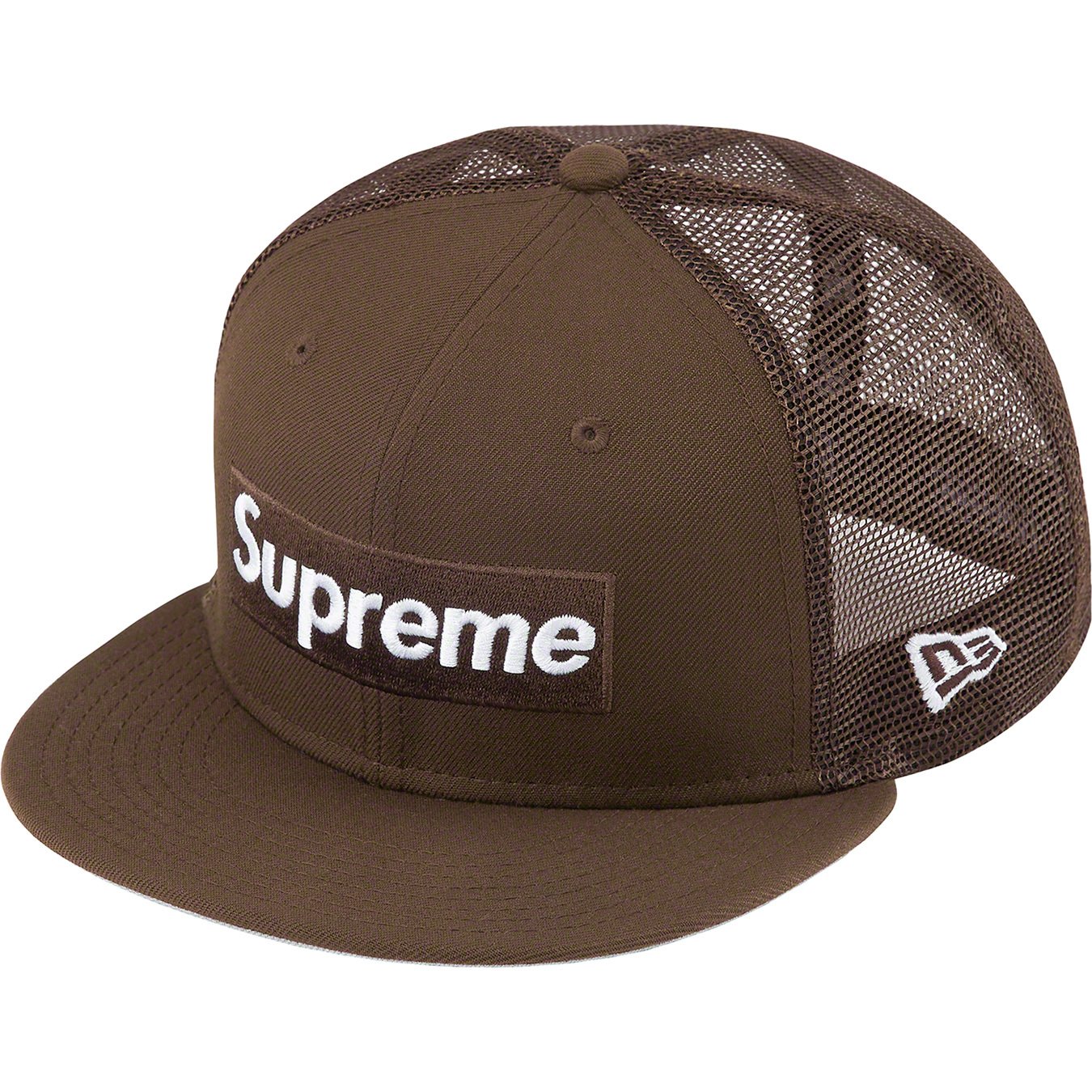 Box Logo Mesh Back New Era - spring summer 2022 - Supreme