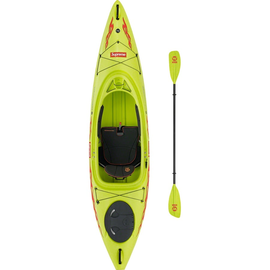 Details on Supreme Wilderness Systems Aspire 105 Kayak + Paddle Fluorescent Yellow from spring summer
                                                    2022 (Price is $1600)
