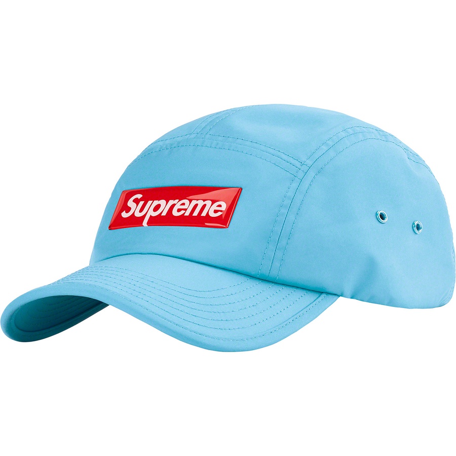 Details on Inset Gel Camp Cap Cyan from spring summer
                                                    2022 (Price is $54)