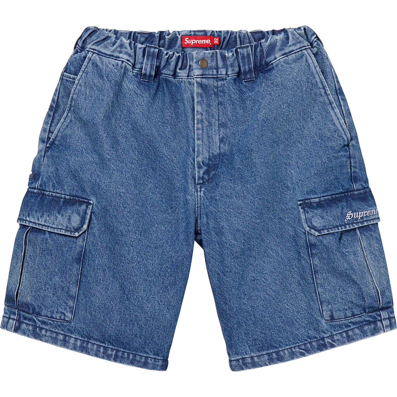 22SS Supreme Cargo Work Short Denim 36-