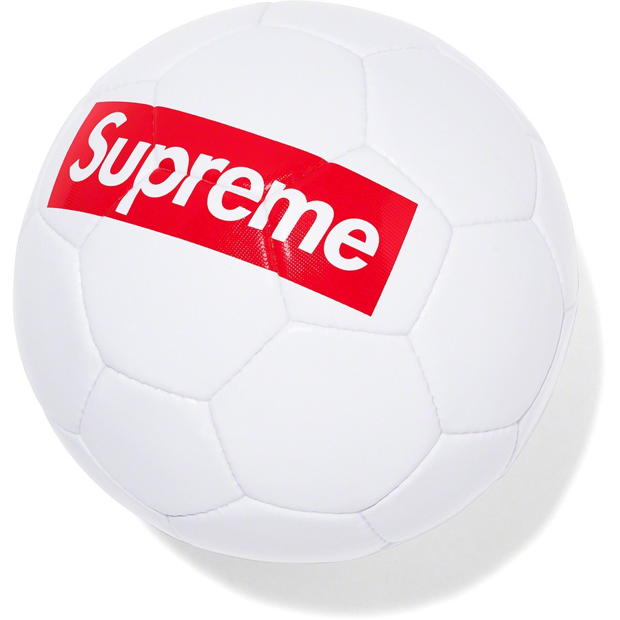 Details on Supreme Umbro Soccer Ball White from spring summer 2022 (Price is $110)