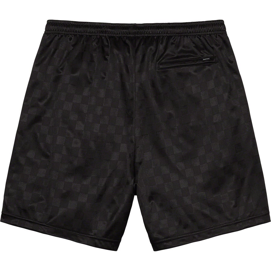 Details on Supreme Umbro Soccer Short Black from spring summer
                                                    2022 (Price is $110)