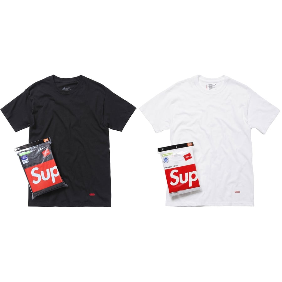 Supreme Supreme Hanes Tagless Tees (3 Pack) releasing on Week 1 for fall winter 2022