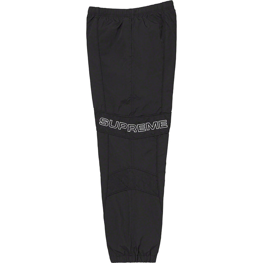 Details on Jacquard Panel Track Pant Black from fall winter
                                                    2022 (Price is $138)