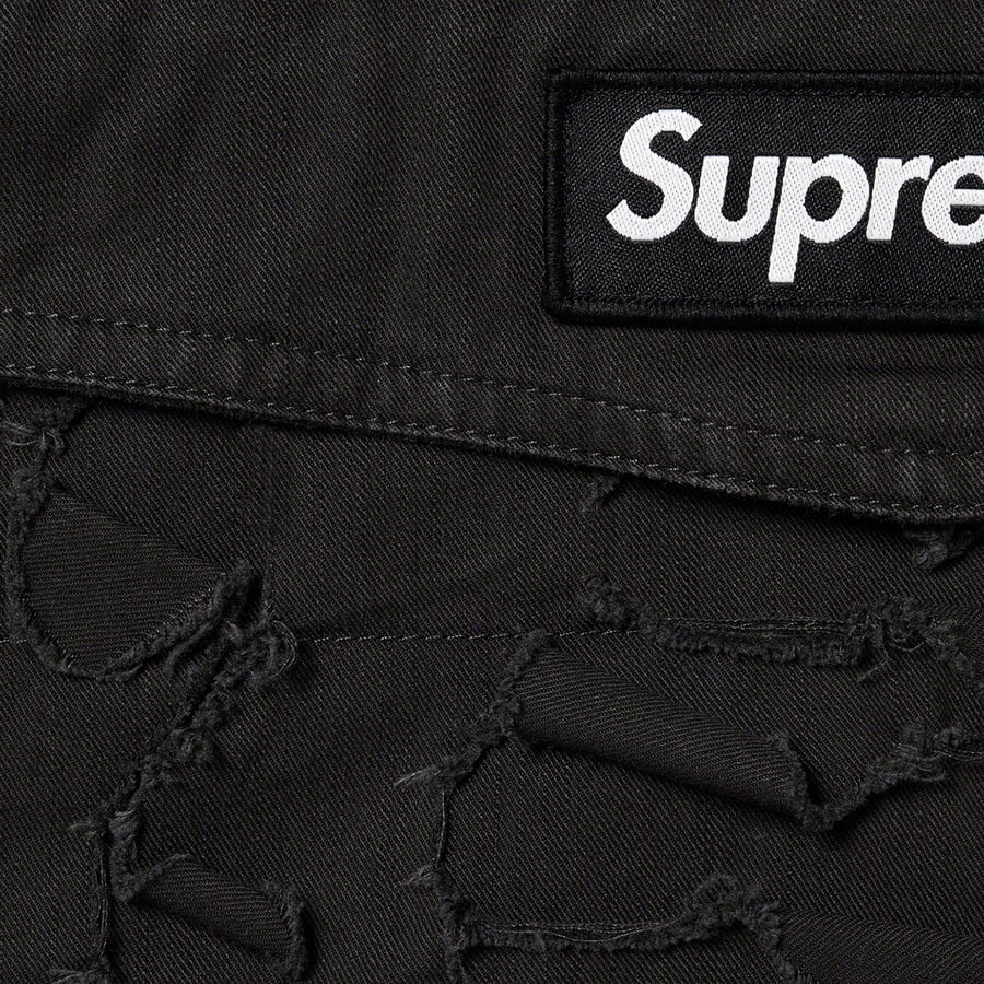 Details on Supreme Griffin Anorak Black from fall winter
                                                    2022 (Price is $398)