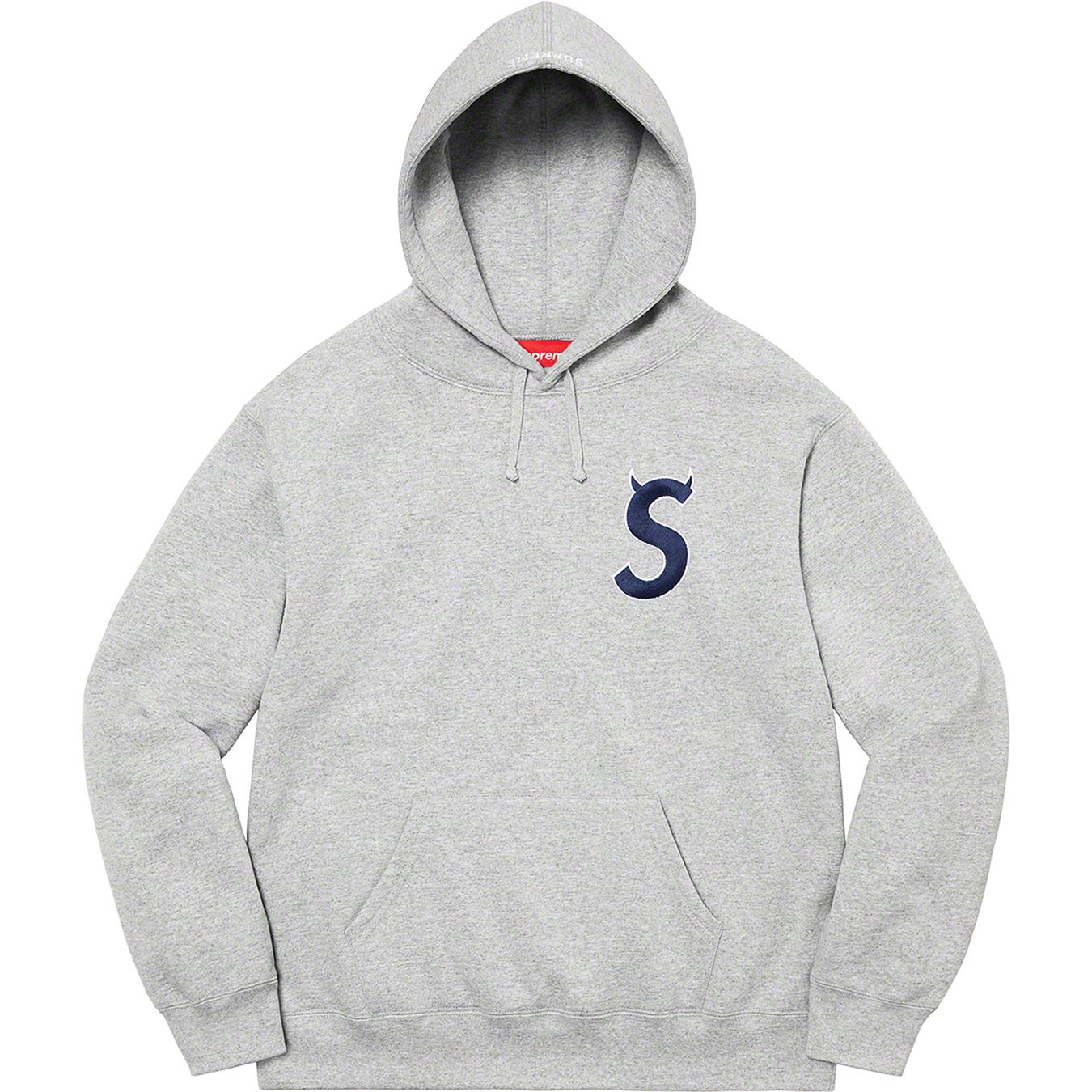 Supreme S Logo Hooded Sweatshirt Black M