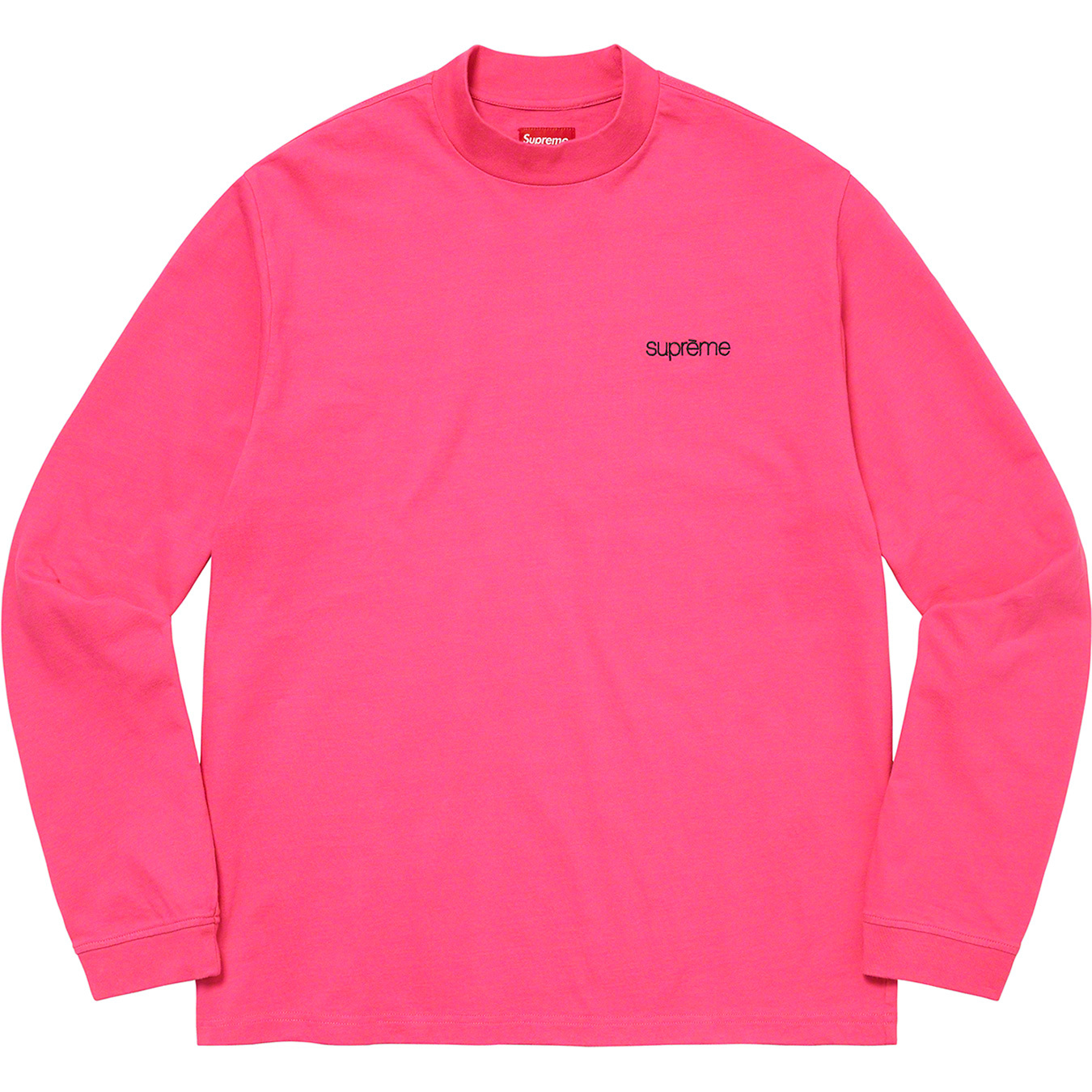 supreme Mock Neck L/S Top