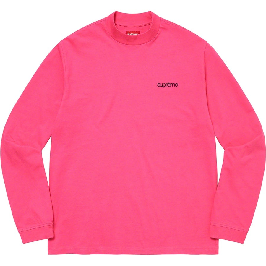 Details on Mock Neck L S Top Bright Pink from fall winter 2022 (Price is $78)
