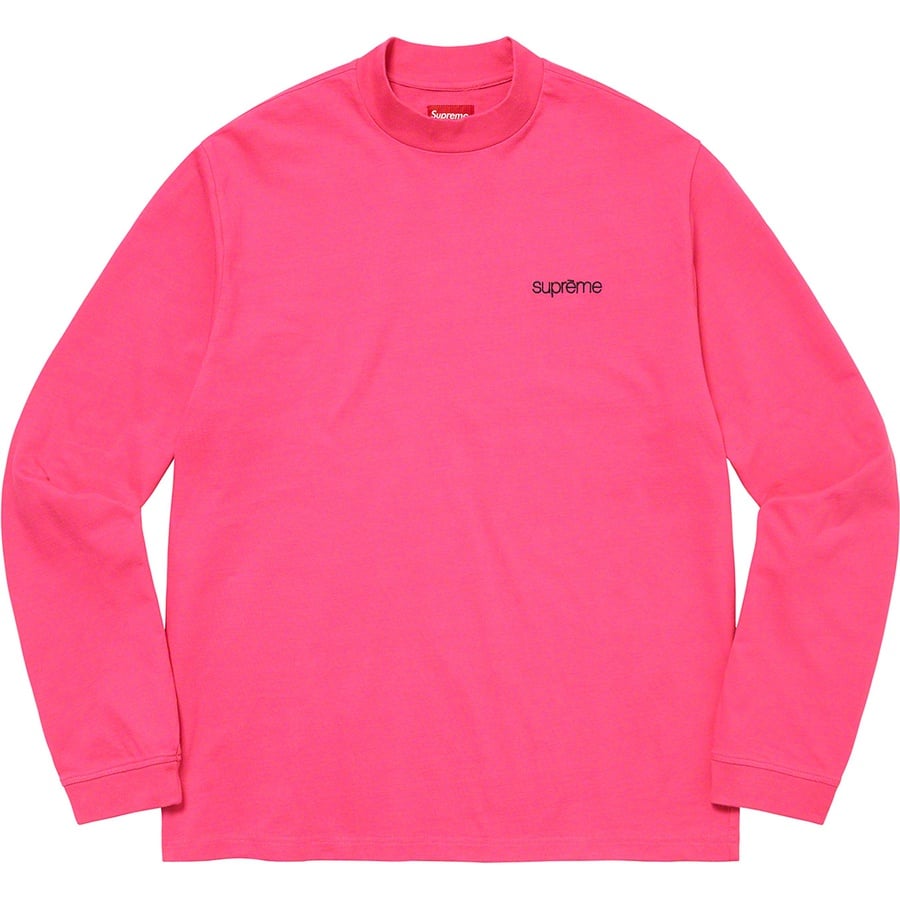 Details on Mock Neck L S Top Bright Pink from fall winter
                                                    2022 (Price is $78)