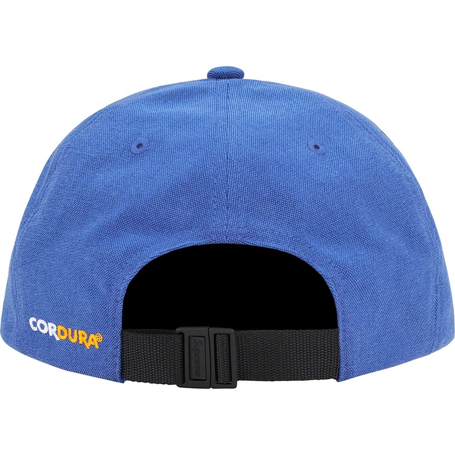 Supreme Brushed Cordura Small Box 6-Panel (FW22) - Royal - $48