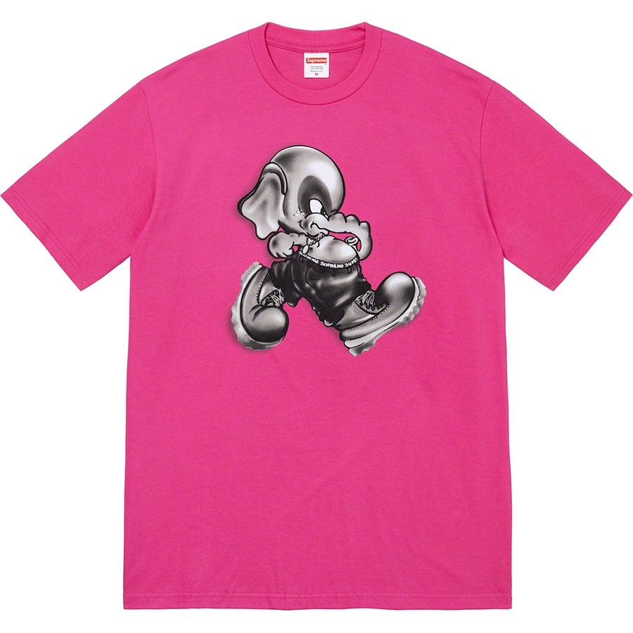 Details on Elephant Tee Magenta from fall winter
                                                    2022 (Price is $40)