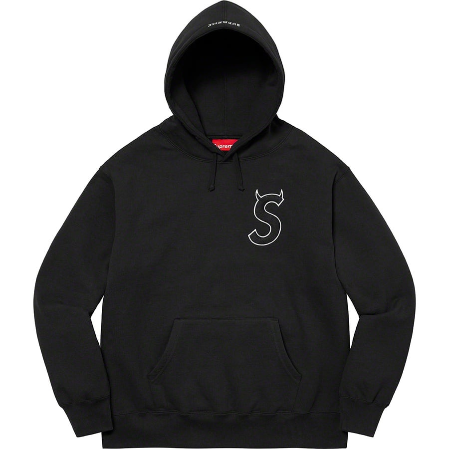 Details on S Logo Hooded Sweatshirt Black from fall winter
                                                    2022 (Price is $158)